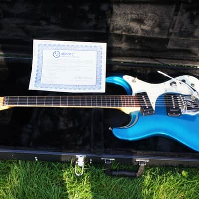 Mosrite USA V65 Mark I 1994 - blue metalic image 1