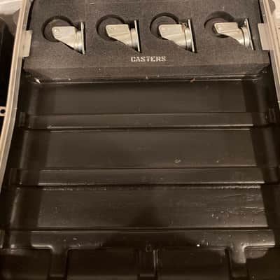 Rack-Pack Custom Built Rackmount Shock Case 12U Twelve Space ATA flight case with caster wheels image 3