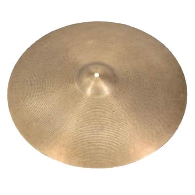 Used Vintage Paiste Pre-Serial Formula 602 Ride Cymbal 20" 2558 grams - Good image 1