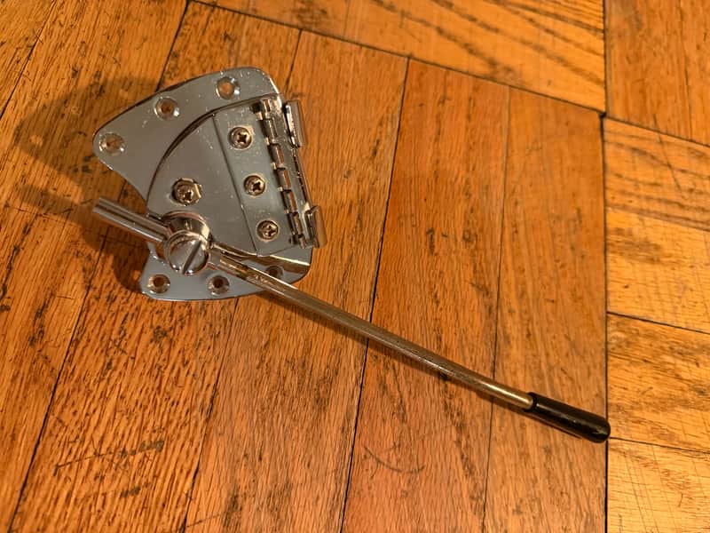 Vintage 1960's Hagstrom Silvertone Harmony Electric Guitar Bridge Tailpiece Whammy Bar Sweden image 1