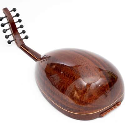 Professional Iraqi Oud Floating Bridge Pamela Mother of Pearl design & Cedar Top image 9
