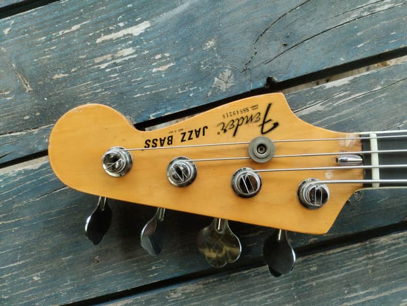 Fender Jazz bass 1978 neck + tuners image 1