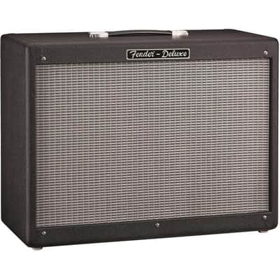 Fender Hot Rod Deluxe 112 Enclosure Speaker Cabinet - Black and Silver image 2