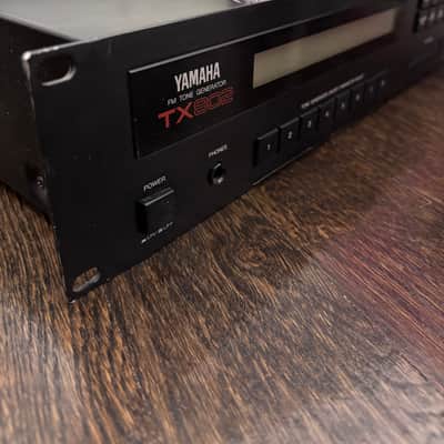 Yamaha TX802 FM Tone Generator 1986 - Black image 3