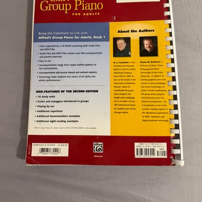 Alfred Music Group Piano for Adults Book 1 Second Edition image 2