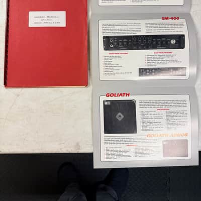 SWR SM-400 1985 - With Limiter & Bi-amping. image 15