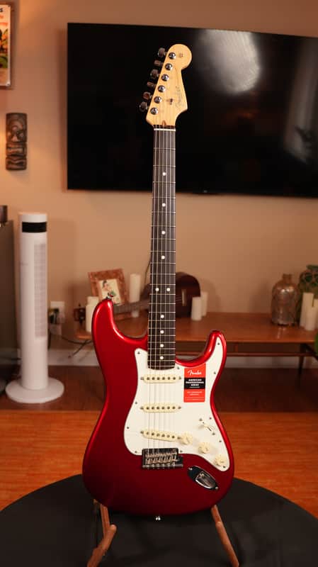 Fender American Professional Stratocaster 2017 – Candy Apple Red, OHSC & Case Candy (NOS Condition) image 1