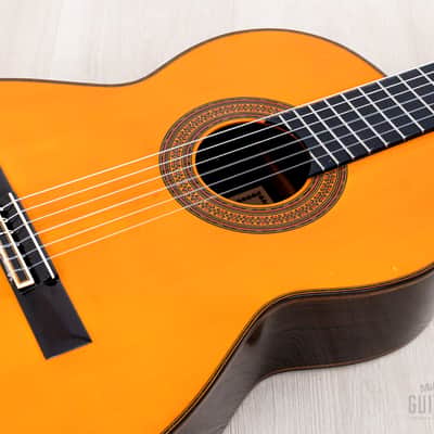 1979 Sakazo Nakade No. 3000 Vintage Classical Guitar, Spruce + Brazilian Rosewood w/ Case image 7