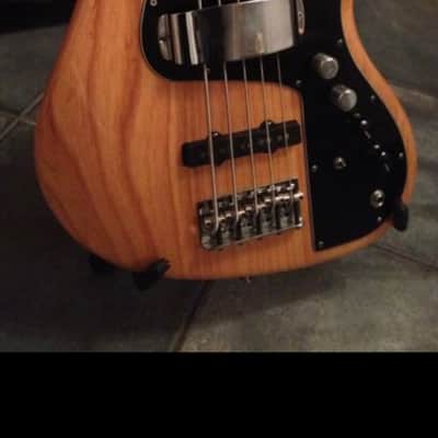 Rare USA Fender Marcus Miller Jazz Bass V — 2005 Natural Ash (Discontinued Model) image 3