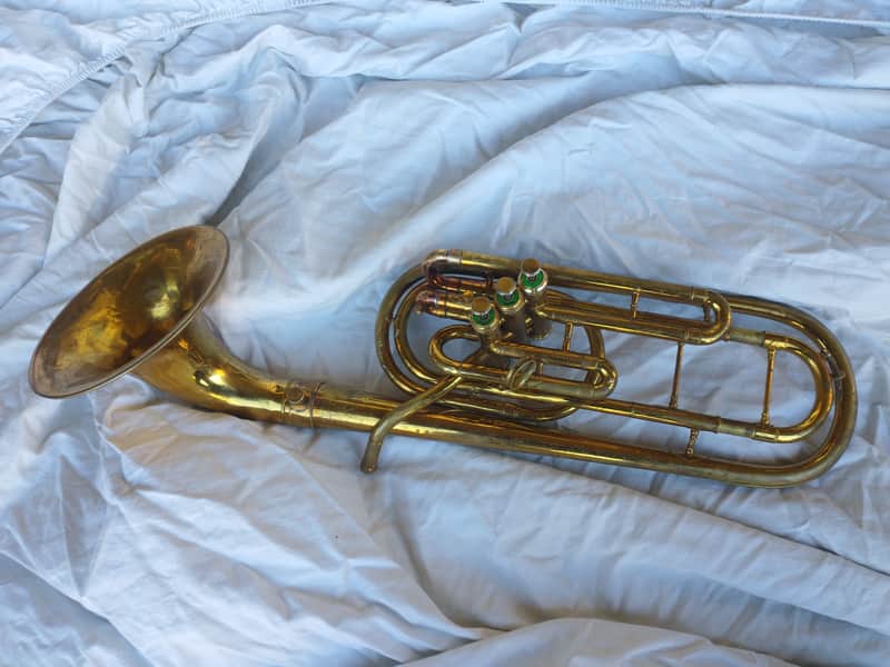 King Trombonium Raw Brass image 1
