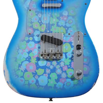 Fender Custom Shop Limited-edition '68 Telecaster Relic - Blue Floral image 1