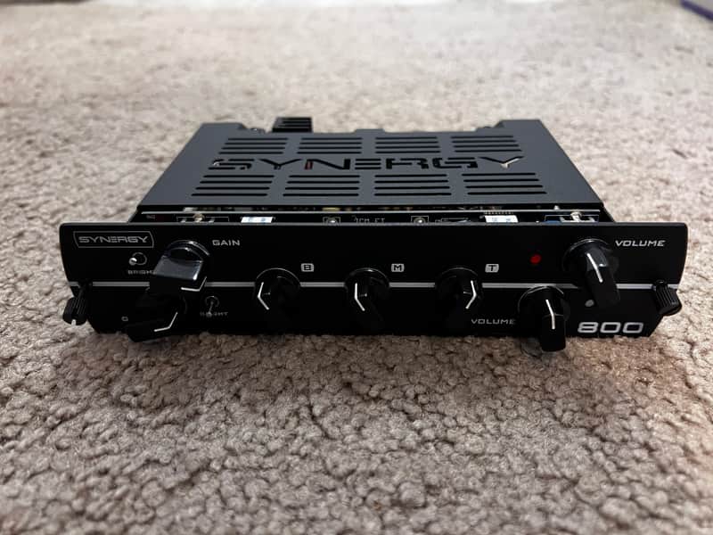 Synergy 800 Module 2-Channel All-Tube Preamp 2017 - Black image 1