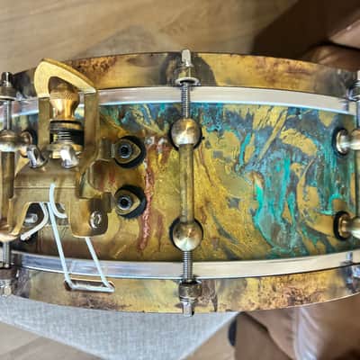 Ebenor Aaron Sterling Signature brass snare 5x14 2026 image 5