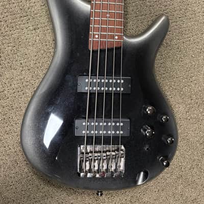 Ibanez SR305E 5-String Electric Bass Midnight Gray Burst image 3