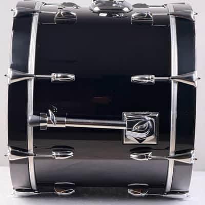 Remo 18/12/14/5x14" Gold Crown Jeff Hamilton Bop Drum Set - NOS Black Lacquer image 8