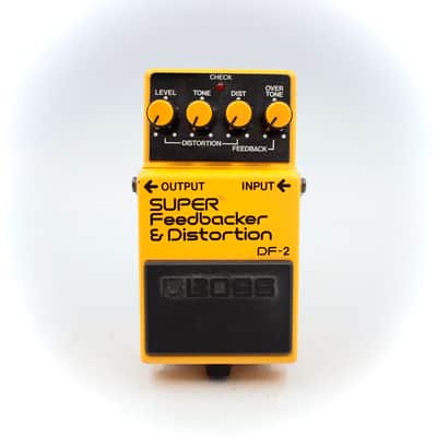 Boss DF-2 Super Feedbacker and Distortion 1989 Made In Japan Guitar Effect Pedal GA25620 image 2