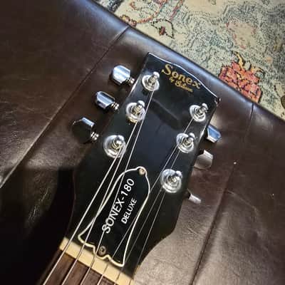 1982 Gibson S-180 Sonex Deluxe - Candy Apple Red image 8