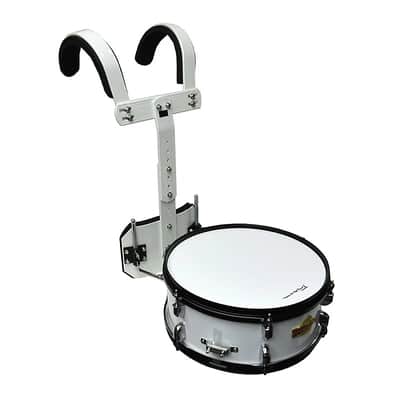 Trixon Scholastic Marching Snare 14x5.5 - White image 3