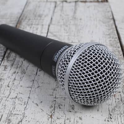 Shure SM58 Dynamic Vocal Microphone Cardioid Pickup Pattern with Clip and Pouch image 5