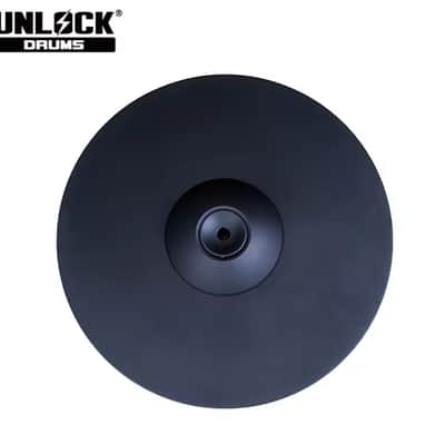 UNLOCK 12” Thin Crash Cymbal w Arm for Roland Alesis Kit image 2