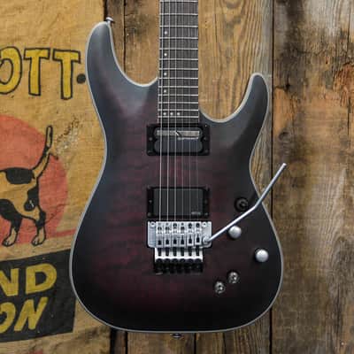 Schecter Diamond Series C-1 FR - Red Burst image 1