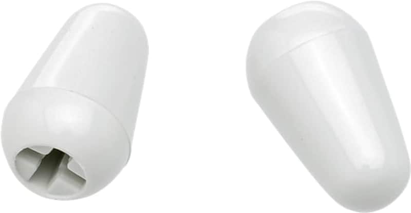 Fender Stratocaster Switch Tips White (2) image 1