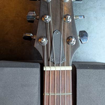 2007 - 2014 Taylor SB1-X Solidbody Classic with Top-Load Bridge - Trans White image 5