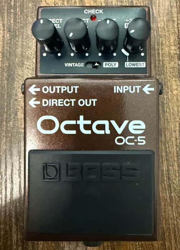 Boss OC-5 Octave pedal - great for loopers!