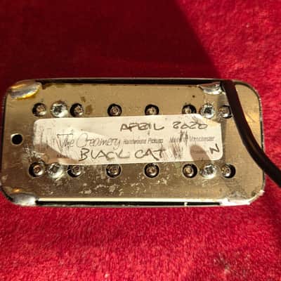 The Creamery 2020 Black Cat Humbucker Chrome w/ Original Box, Springs & Screws image 3