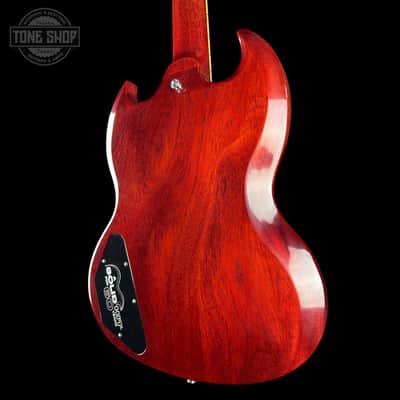 Used 2020 Gibson Custom Shop 60th Anniversary 1961 Les Paul SG Standard Sideways Vibrola Cherry w/case TSU25245 image 9