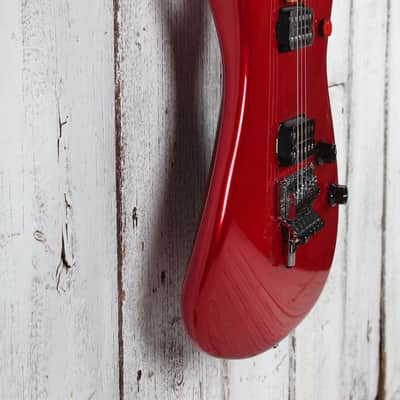 EVH 5150 Series Deluxe Electric Guitar Candy Apple Red Metallic with Gig Bag image 10