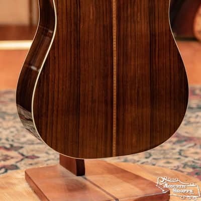 Atkin White Rice Torrified Sitka/East Indian Rosewood Dreadnought Acoustic Guitar #1856 image 7