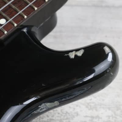 1990's Yamaha MB-III Motion B Medium Scale Bass (Gloss Black) image 6