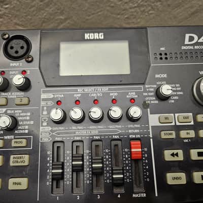 Korg D4 recorder - Metallic gray image 1