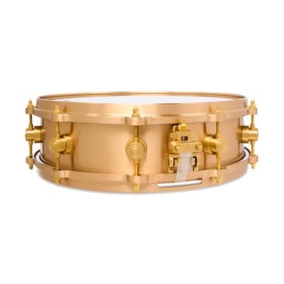 DW - DRVZ0414STZ - DW True-Cast Bronze Piccolo Snare Drum, 4x14 (#70 of 100) image 7