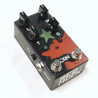 Used JAM Pedals Red Muck Bass Fuzz Guitar Effects Pedal image 2