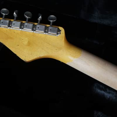 Friedman USA Custom Shop Vintage S Guitar in Black with Gold Stars image 11