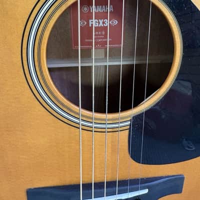 Yamaha FGX3 Red Label Dreadnought 2010s - Natural image 15