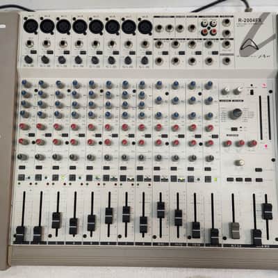 Wharfedale Pro R-2004FX Mixer Amplifier 8 Mic / Line + Stereo Line + Effect + + Rack Mount adapter , Very clean image 5
