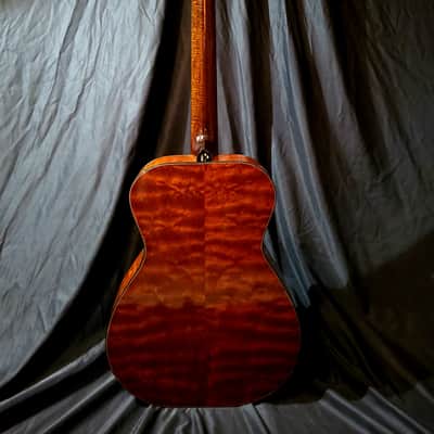 "THE TREE" Mahogany Dillard OM Acoustic Guitar 2023 image 12