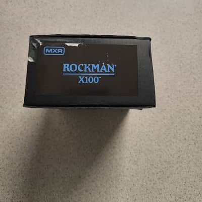 MXR MX100 Rockman X100 Analog Tone Processor 2025 - Present - Black / Blue image 9