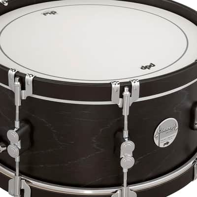 PDP by DW Concept Classic 14" Snare Drum - Ebony w/ Ebony Wood Hoops image 6