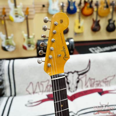 Fender Custom Shop Vintage Custom '59 1959 Hardtail Stratocaster Time Capsule Package Faded Aged Sonic Blue 7.35 LBS image 8