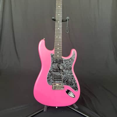 Fender Mod Shop Stratocaster Bubblegum Metallic HSS Noiseless USA image 1