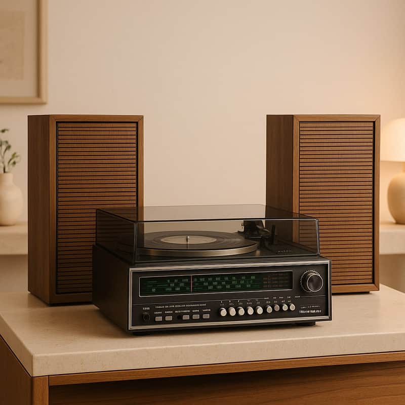 Telefunken HI-FI CENTER 4040 / L71 Rare Vintage Turntable System Warranty