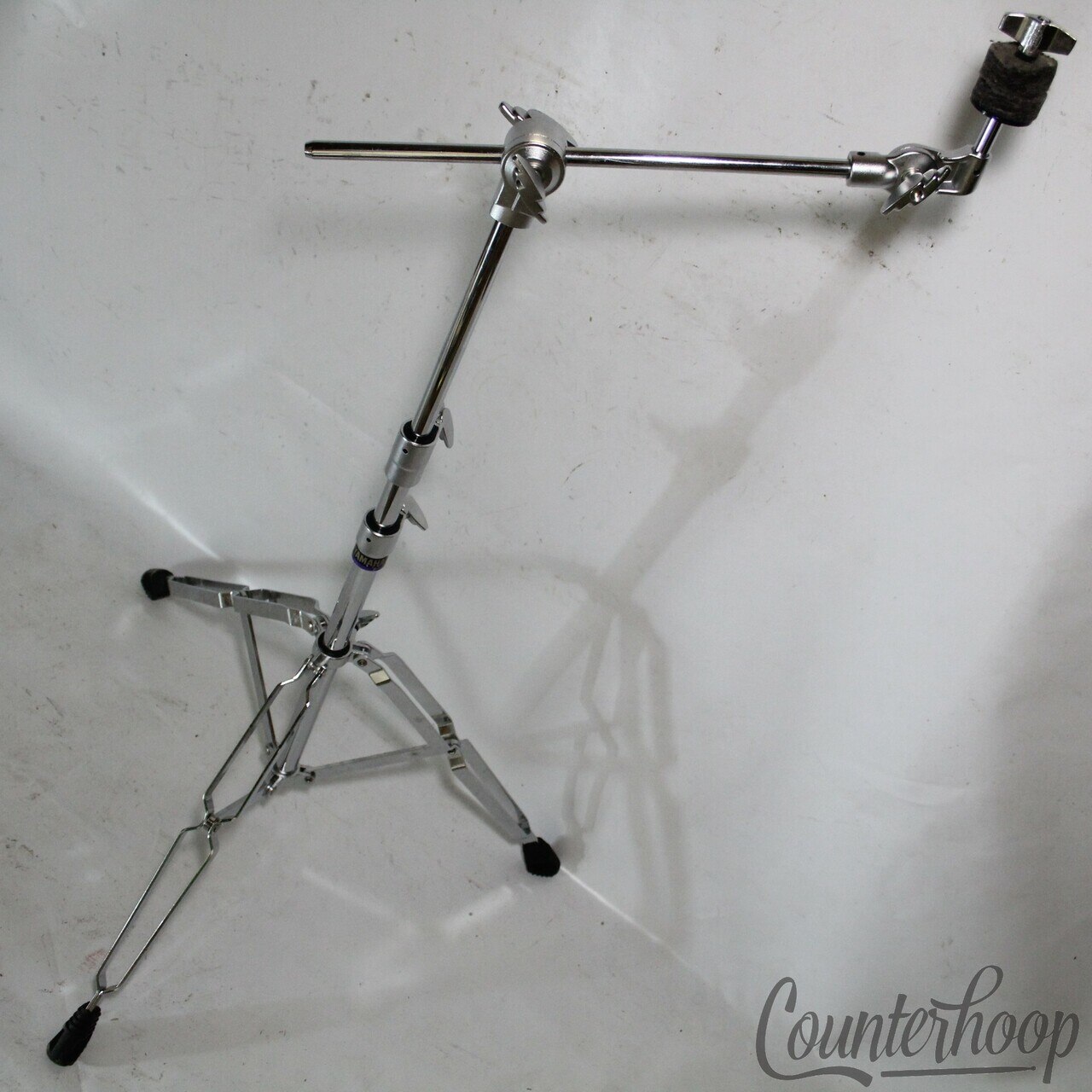 Yamaha CS-665A Boom Cymbal Stand Lightweight, Double-Braced Chrome — main photograph