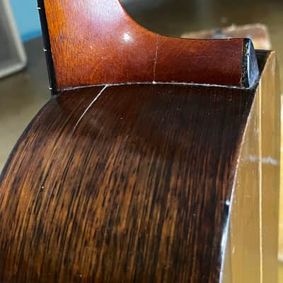 1920s Slotted Headstock Parlor Acoustic | Solid Brazilian Rosewood Back & Sides | Spruce Top | Ebony Fingerboard image 19