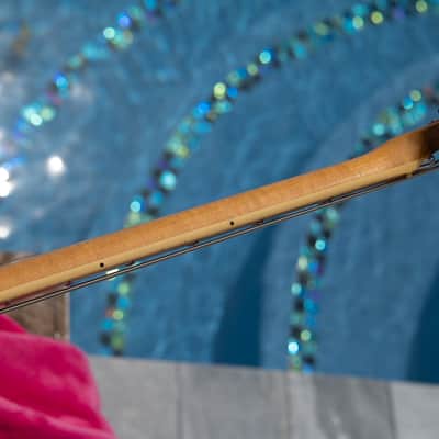 Classic 1983 Fender Jazz Bass 3-Bolt with Ash Body & Bound Maple Fretboard - Sienna Burst Finish - Made in the USA - Vintage Dimarzio PU's! - Pro Set Up w Perfect Frets/Action/Intonation! image 15