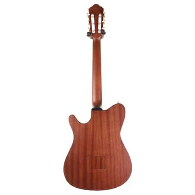 Ibanez FRH10N-BSF Electro-Acoustic Guitar, Brown Stained Flat image 8