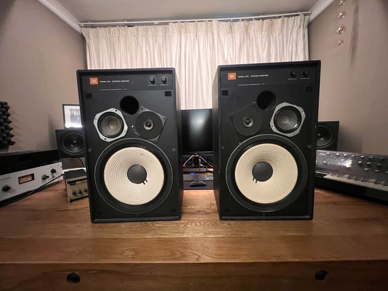 JBL 4312 Studio Monitors – Vintage Late 1970s – Reconed Woofers image 1